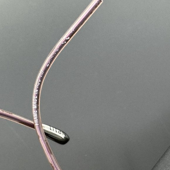 Silhouette Eyeglasses 5515 70 3540 Titan Purple Rimless Frame Austria 48[]19 140 - Picture 10 of 15